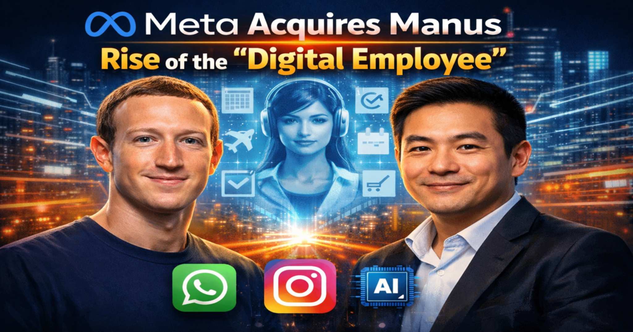 Meta Acquires Manus: The Rise of the "Digital Employee"